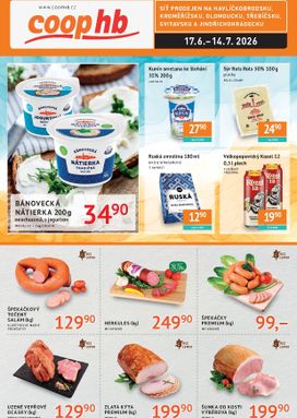 Coop HB leták od středy 17.06.