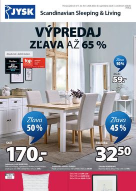 Jysk - Aktuálny leták