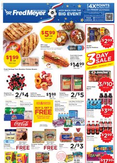 Fred Meyer weekly ad from Wednesday 06/24