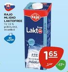 Mlieko bezlaktózové 1 l