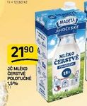 JČ mléko čerstvé polotučné 1 l