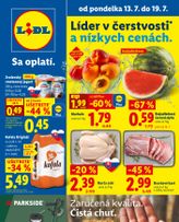 Lidl leták platný od pondelka 13.07.