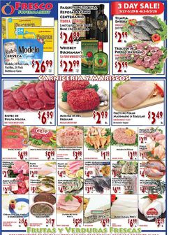 Fresco Supermarket weekly ad from Wednesday 05/27