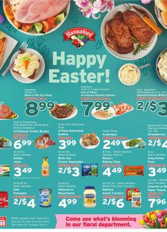 Hannaford weekly ad from Sunday 03/29