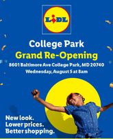 Lidl - College Park Grand Re-Opening
