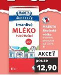 MADETA Jihočeské mléko 1l