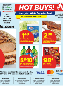 Save a Lot weekly ad from Thursday 07/23