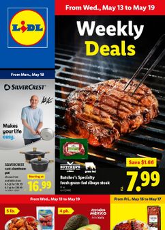Lidl weekly ad from Wednesday 05/13