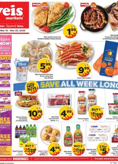 Weis Markets weekly ad from Thursday 03/19