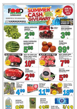 Food Bazaar weekly ad from Thursday 07/23