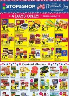 Stop and Shop weekly ad from Friday 05/22