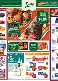 Lowes Foods weekly ad from Wednesday 06/24