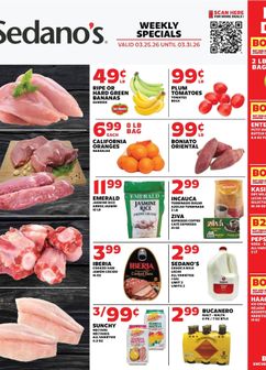 Sedano's weekly ad from Wednesday 03/25