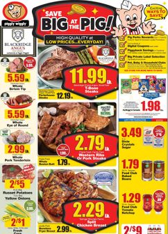 Piggly Wiggly weekly ad from Wednesday 05/13