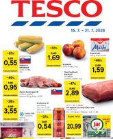Tesco leták platný od stredy 15.07.