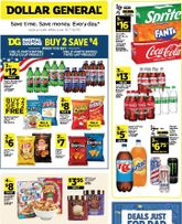 Dollar General weekly ad from Sunday 06/07