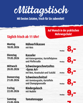 Markant Freu Dich Drauf - Mittagstisch