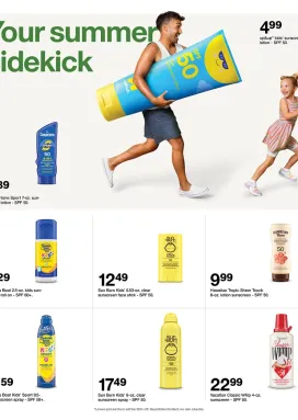 Target weekly ad from Sunday 04/26