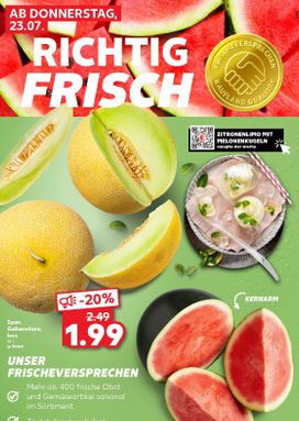 Kaufland Německo leták od čtvrtka 23.07.