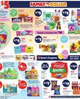 Family Dollar weekly ad from Sunday 03/22