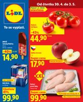 Lidl leták od čtvrtka 30.04.