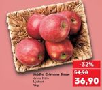 Jablka Crimson Snow 1 kg