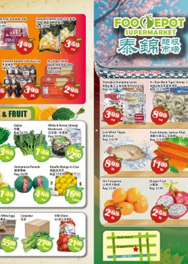 Food Depot Supermarket flyer from Friday 03-20