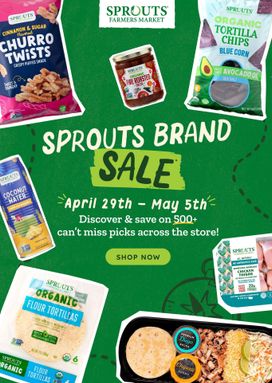 Sprouts Farmers Market weekly ad from Wednesday 04/29