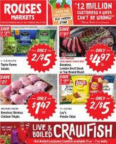 Rouses Markets weekly ad from Wednesday 04/22