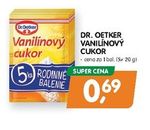 Vanilínový cukor 5 x 20 g