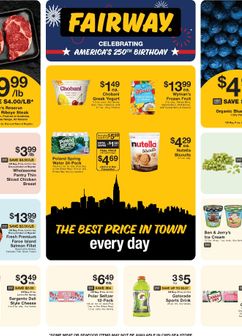 Fairway weekly ad from Friday 05/29