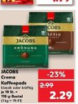 JACOBS Crema Kaffeepads 18x im Angebot