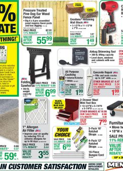 Menards weekly ad from Thursday 07/30
