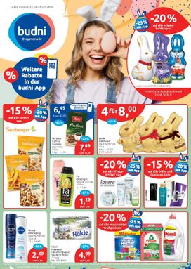 Budni-Prospekt von Montag 30.03.