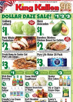 King Kullen weekly ad from Friday 07/31