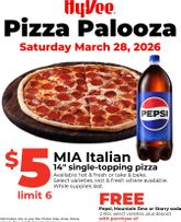 Hy Vee - Pizza Palooza!