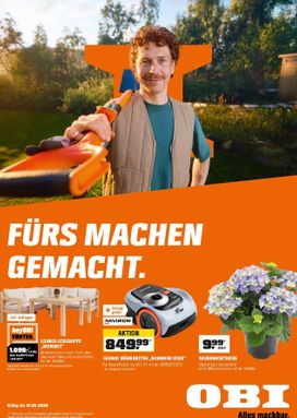 OBI-Prospekt von Freitag 01.05.