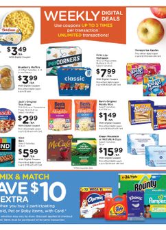Kroger weekly ad from Wednesday 05/13