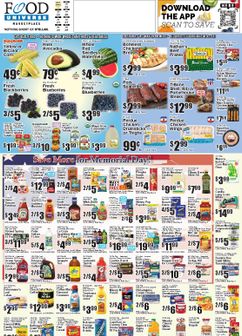 Food Universe weekly ad from Friday 05/22