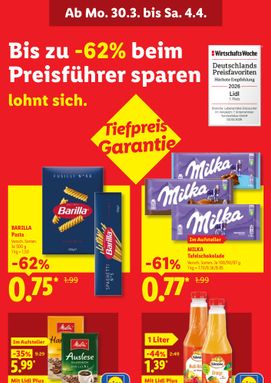 Lidl-Prospekt von Montag 30.03.