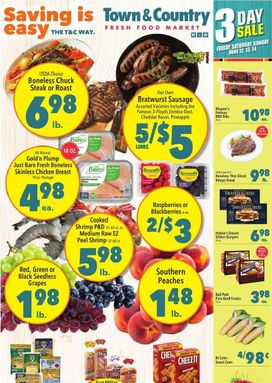 Town & Country Markets weekly ad from Wednesday 06/10