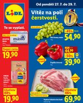 Lidl leták od pondělí 27.07.
