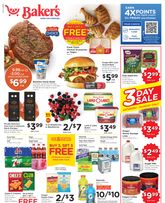 Baker's weekly ad from Wednesday 05/13