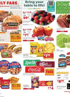 Family Fare weekly ad from Sunday 03/15