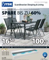 JYSK-Prospekt von Dienstag 28.04.