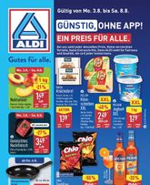 Aldi Nord Německo leták od pondělí 03.08.