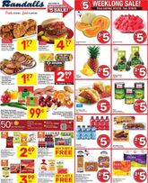 Randalls weekly ad from Wednesday 07/22