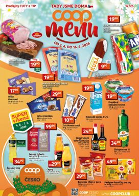 COOP leták od středy 03.06.