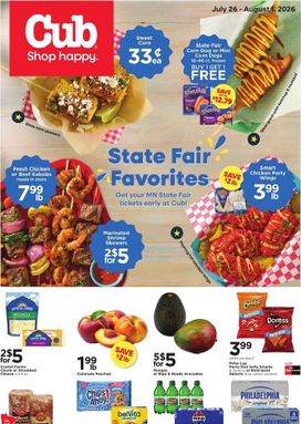 Cub weekly ad from Sunday 07/26