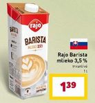 Rajo Barista mlieko trvanlivé 1 l